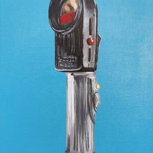 Sagan Medvec Painting 3-Color Flashlight from Haskins Front