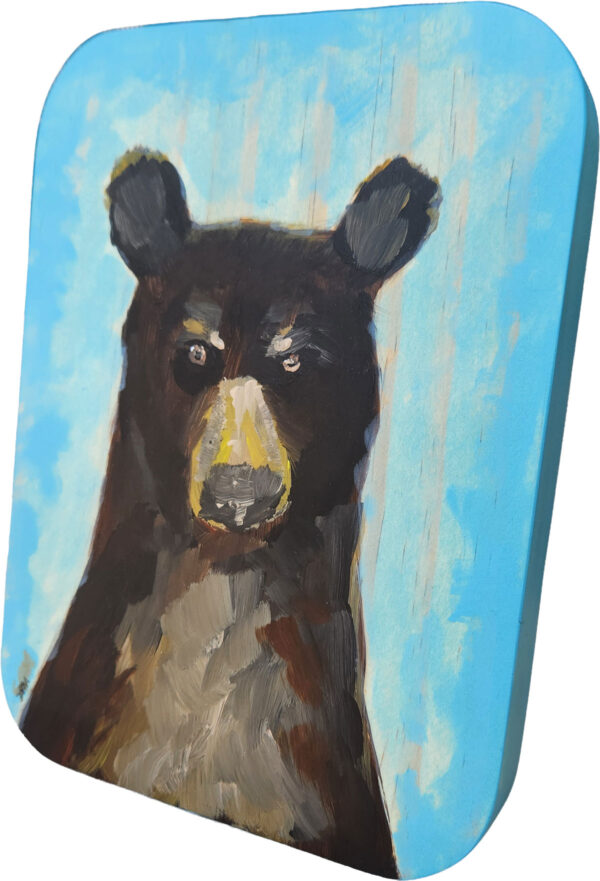 Sagan Medvec Painting Angry Bear Angled