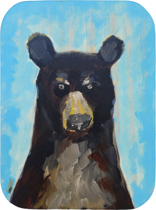 Sagan Medvec Painting Angry Bear Front