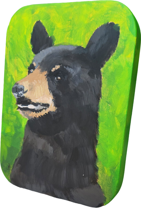 Sagan Medvec Painting I'm Not A Dog Angled