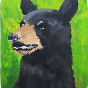 Sagan Medvec Painting I'm Not A Dog Front