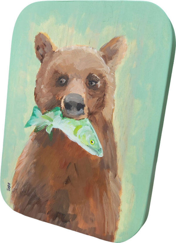 Sagan Medvec Painting Bear Mine Angled