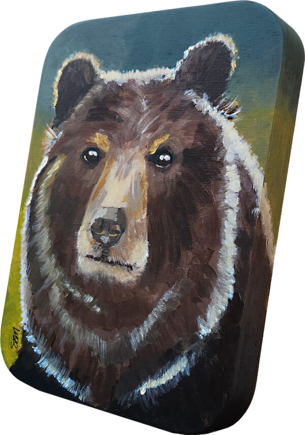 Sagan Medvec Painting Bear The Statesman Angled