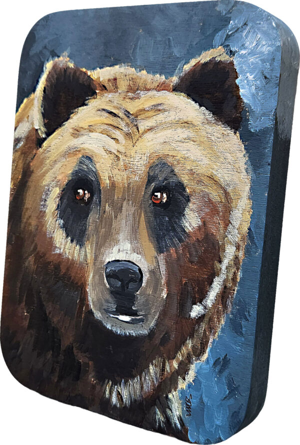Sagan Medvec Painting Bear Where? Angled
