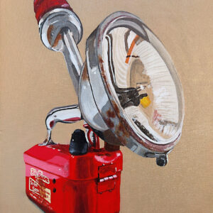 Sagan Medvec Painting Big Beam Beacon Lamp Front