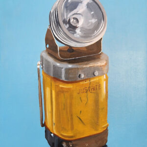Sagan Medvec Painting Justrite Manufacturing Co. Lantern Front