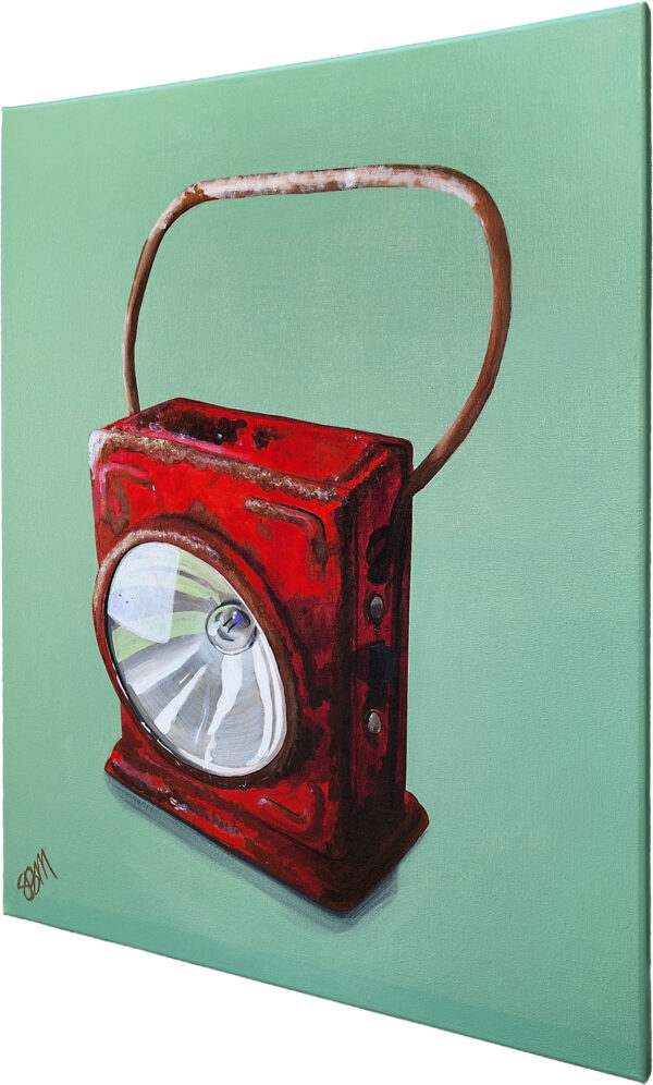 Small Red Scout Lantern