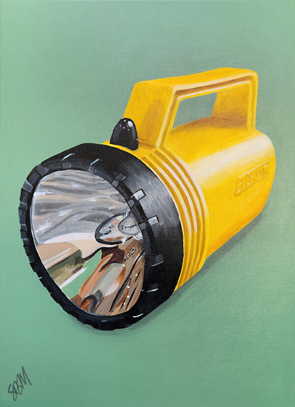 Sagan Medvec Painting Yellow Eveready Front